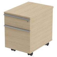 Caisson Mobile 2 tiroirs 43 x 60 ht 59 cm Chêne clair - Image principale