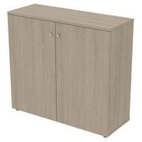 Armoire Portes Battantes 120 x 45 ht 110 cm Chêne gris - Image principale