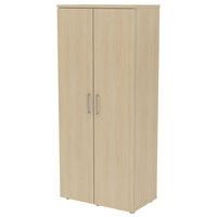 Armoire bois haute portes battantes largeur 80 cm - Image principale