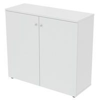 Armoire mi haute portes battantes largeur 120 cm - Image 3