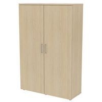 Armoire bois haute portes battantes largeur 120 cm - Image 2