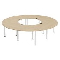 Table de réunion Tubo en couronne - Image 3