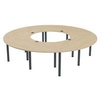 Table de réunion Tubo en couronne - Image 4