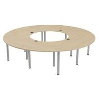 Table de réunion Tubo en couronne - Image 5