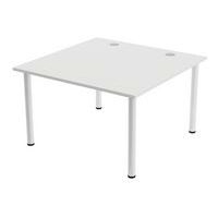 Table de réunion Tubo carrée 120 x 120 cm - Image 5