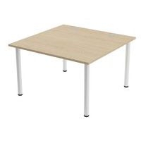 Table de réunion Tubo carrée 120 x 120 cm - Image 7