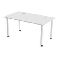 Table de réunion Tubo à roulettes 140 x 80 cm - Image 6