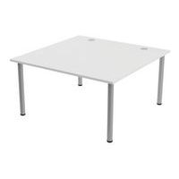 Table de réunion Tubo carrée 140 x 140 cm - Image 7