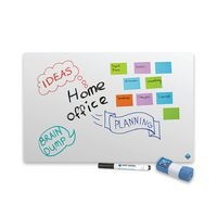 Tableau blanc émaillé 100x100 cm Home Office - Smit Visual - Image 2