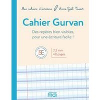 Cahier d'écriture - Gurvan 2,5mm - Image principale
