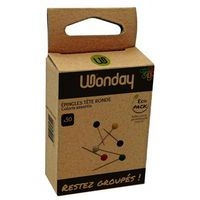 Boite de 50 épingles de signalisation tête ronde - Image principale