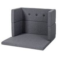 Klip Klap canapé structure mousse carré pliable gris foncé-KlipKlap - Image principale
