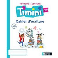 Timini, méthode de lecture CP Cahier d'écriture - Image principale