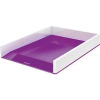 Lot de 4 Corbeille à courrier  Dual  - violet - Leitz - Image principale
