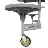 Table mobile Solution  junior rectangulaire 12 sieges - L245 T3 taupe/gris - Image 6