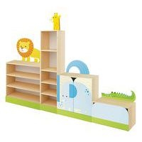 Ensemble de meubles de rangement 287 x 166 x 38 cm - jungle - Image principale