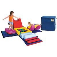 Cube de gymnastique en mousse 80 x 80 x 80 cm - Image principale