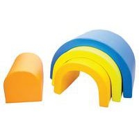 Tunnel en mousse arc en ciel - Image principale