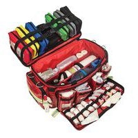 Sac Urgence Elite Bags Critique waterproof rouge en polyester plastifié lavable. - Image 3