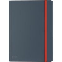 Lot de 10 Chemise 3 rabats polypropylène avec pochette Leitz Cosy gris - Image principale