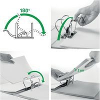 Set de 5 Classeur Active polyfoam A4 180° 80mm - assortis - Leitz - Image 2