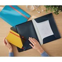 Lot de 10 Chemise 3 rabats polypropylène avec pochette Leitz Cosy gris - Image 3