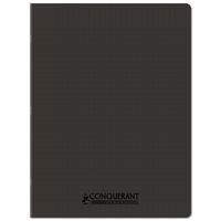 Cahier polypro 90g 48p seyes 24x32 cm noir - Image principale