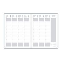 Agenda semainier 21 x 27 cm 1 semaine sur 2 pages - Image 2