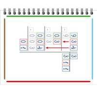 Lot de 80 stickers gabarit division 15x12,5 cm - Image 3