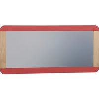 Miroir Lili 120x60 coloris hêtre/corail - Image principale