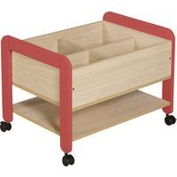 Bac albums haut maternelle Lili coloris corail - Image principale