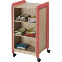 Rangement serviettes ligne Lil bifaces corail - Image 2