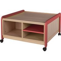 Meuble d'activités a/casiers et niches corail - Image 3