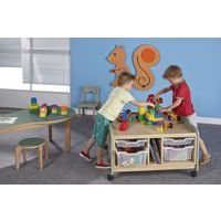 Meuble d'activités a/casiers et niches corail - Image 7