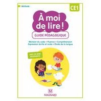 A moi de lire CE1 Guide pédagogique + CD-Rom - Image principale