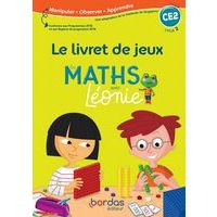 Les maths avec Léonie CE2 Livret de jeux édition 2020 - Image principale