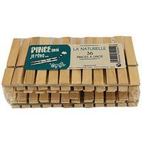 Lot de 288 Pince à linge en bois x36 la naturelle COPEFA - Image principale