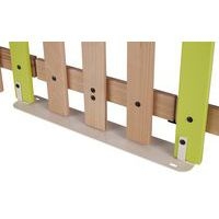 Portillon 7 lattes support montant coloris kaki - Image 3