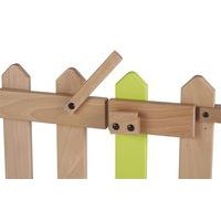 Portillon 7 lattes support montant coloris kaki - Image 6