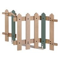 Portillon 7 lattes support montant coloris kaki - Image 7