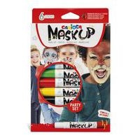 Etui 6 sticks peinture visage couleurs festives Maskup - Image principale