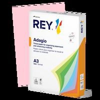 Ramette couleur pastel à la teinte 500 feuilles 80g A3  - rose - Image principale