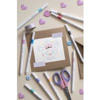 Pochette 10 feutres d'écriture EMOTT couleurs pastel - Image 2