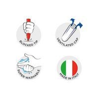 Schoolpack 72 feutres pointe extra large couleurs assorties - Image 3