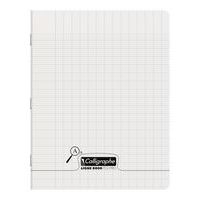 Cahier PP 17x22cm 32p seyès noir 4mm 16/16 90g incolore - Image principale