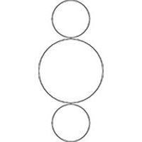 Guéridon haut Woody diamètre 60 cm plateau décor Bleu - Image 5