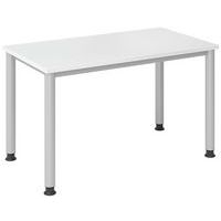 Bureau droit pieds ronds 120 cm - Hammerbacher - Image principale