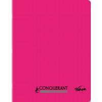 Cahier polypropylène 90g 96 pages seyes 17x22 cm - rose - Image principale