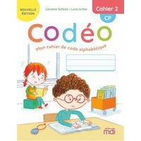 Codéo code alphabétique CP cahier 2 édition 2021 - Image principale
