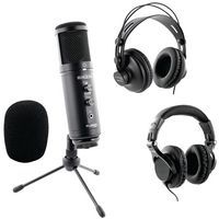 Pack Streaming : micro MUSB30MIX + casque - Plugger Studio - Image principale